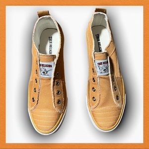 Authentic True Religion Tan Sneakers